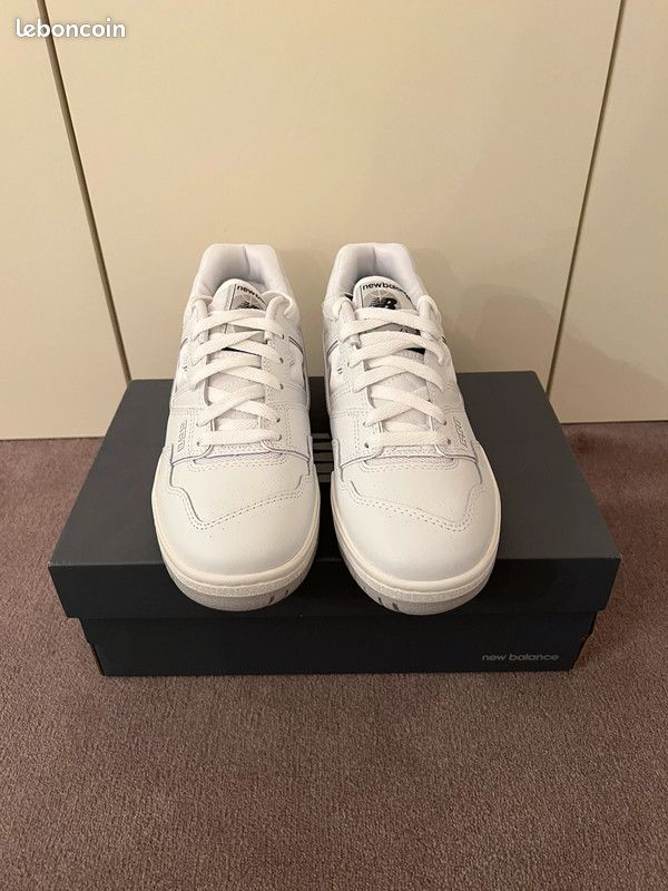 New Balance 550 Blanc Gris taille 37.5 (image 2)
