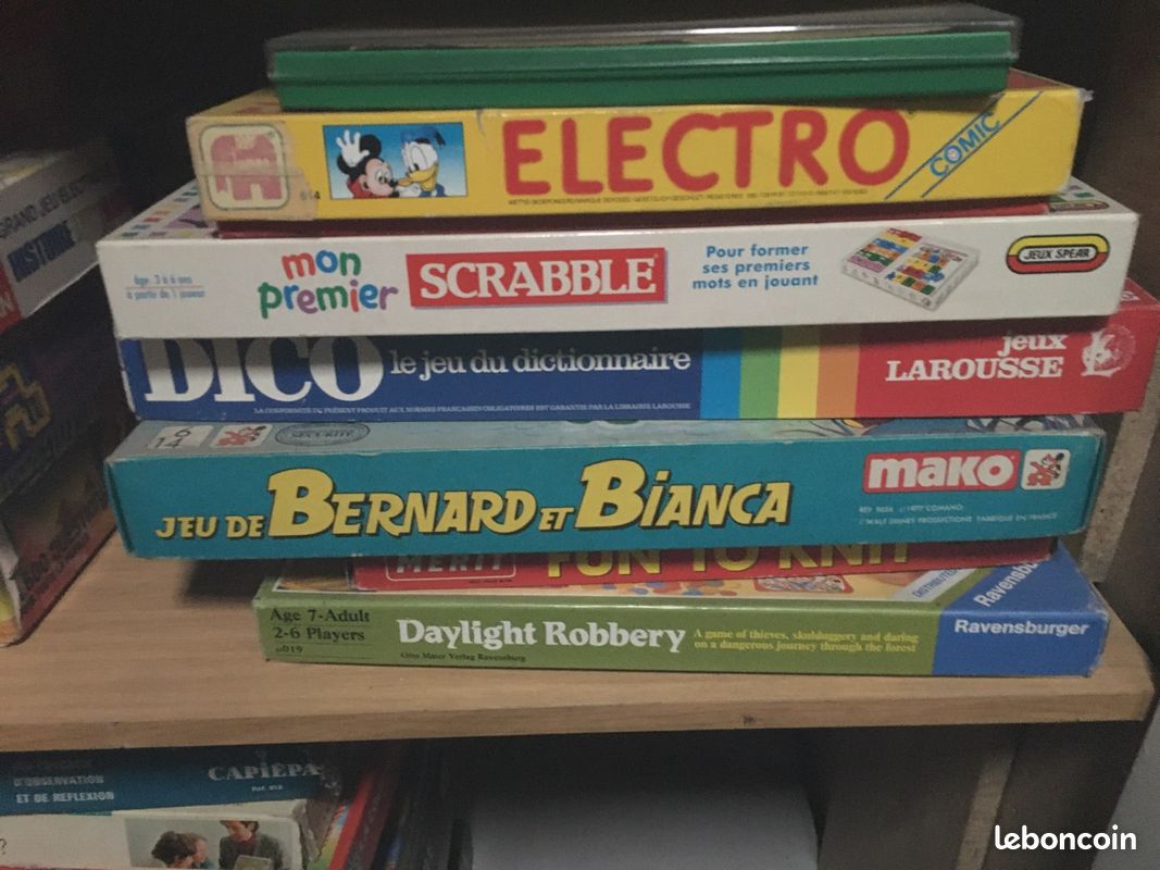 Boîtes de jeux des années 1970/1980 (image 3)