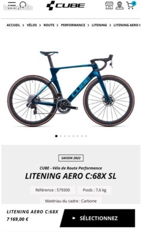 Cube Litening aero c:68x sl (image 6)