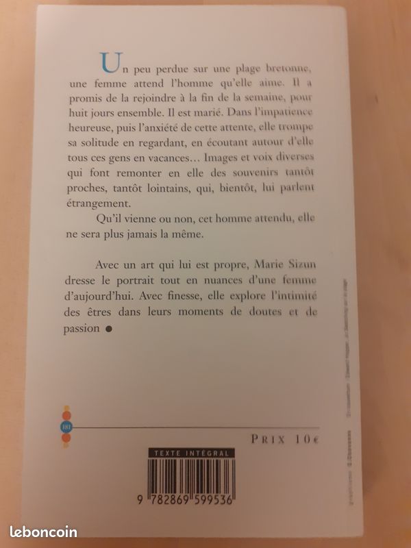 "La Plage." de Marie Sizun (image 2)