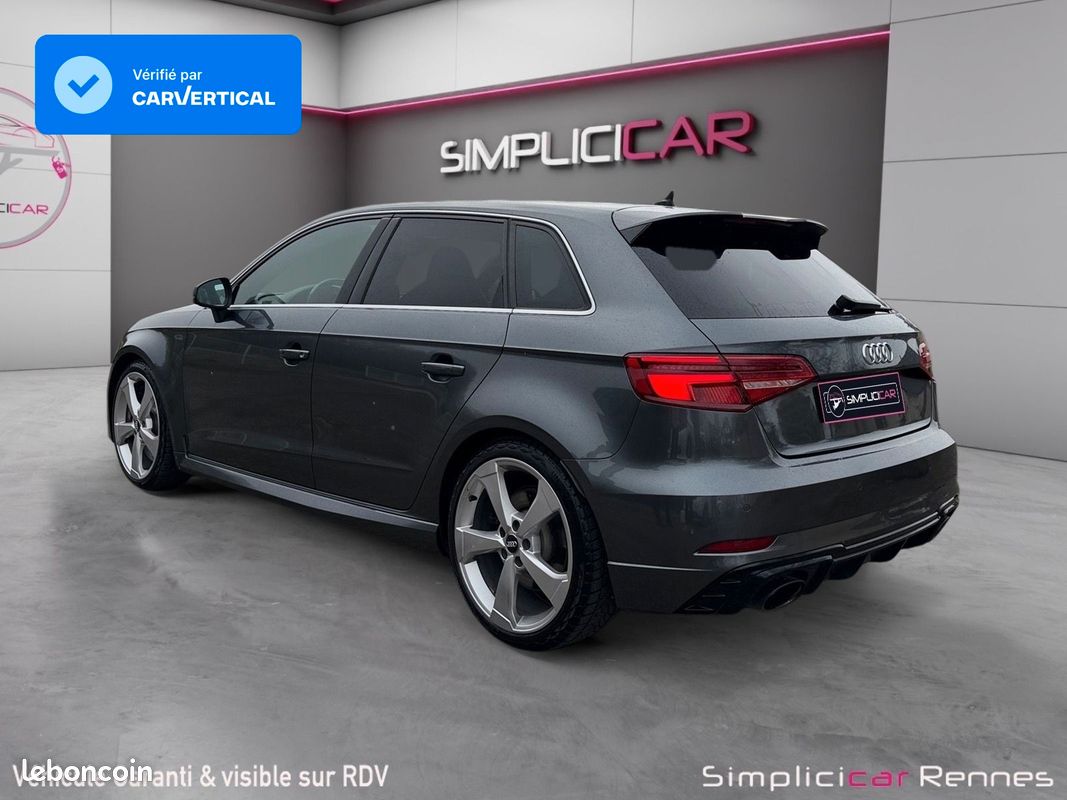 AUDI RS3 SPORTBACK 2.5 TFSI 400 QUATTRO S TRONIC 400Ch Garantie 12 mois (image 3)