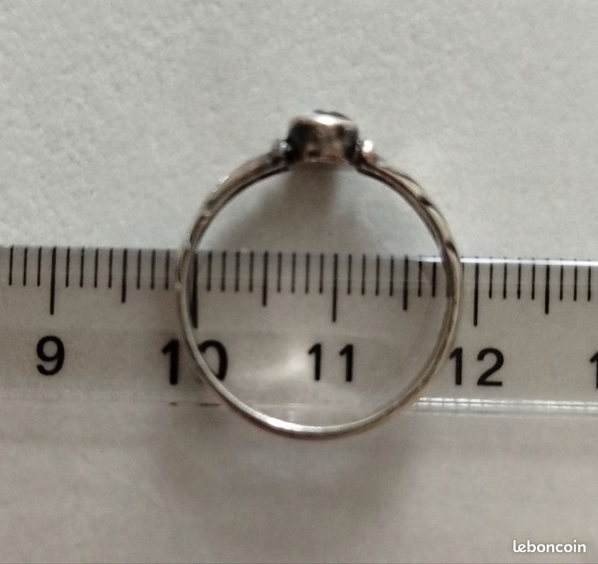 Bague Vintage Trembleuse Tortue En Argent 925｜Taille 57｜Motif Yin Yang｜Occasion
