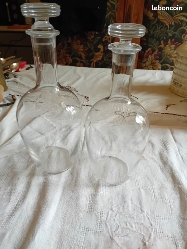 2 carafes cristal de baccarat (image 1)