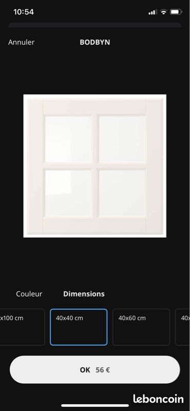 Bodbyn Blanc Ikea (image 1)