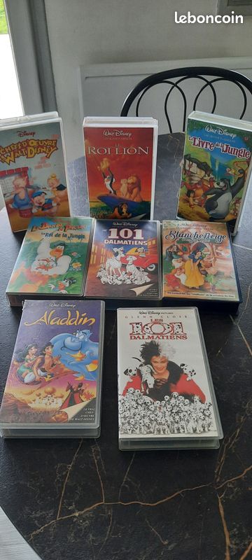 Cassettes VHS Walt Disney (image 1)