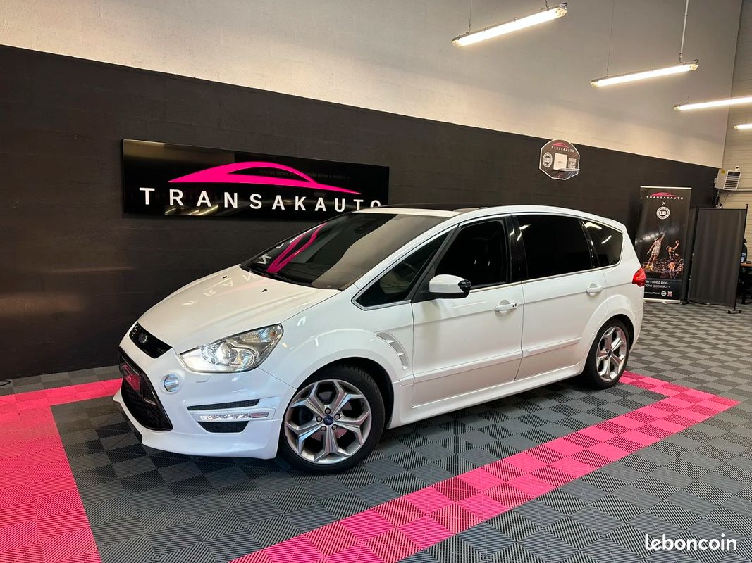 FORD S-MAX 2.0 TDCi 163 ch Sport Platinium - TOIT PANORAMIQUE / EMBRAYAGE DISTRIBUTION OK / CARDANS NEUF (image 1)