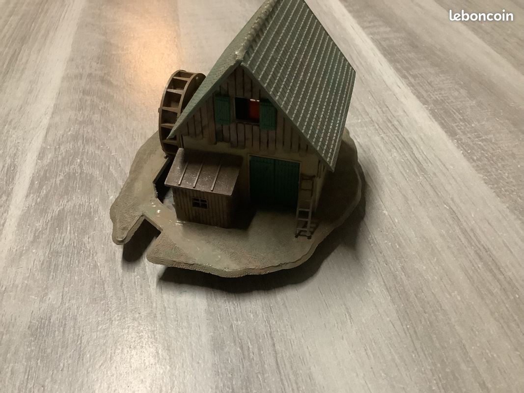 Lot Jouef HO – Phare Et 3 Maisons Bretonnes, Maquettes Montées