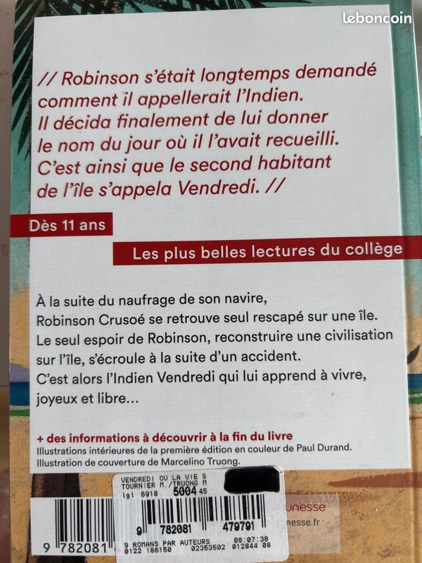 Vendredi ou la vie sauvage. Livre (image 2)