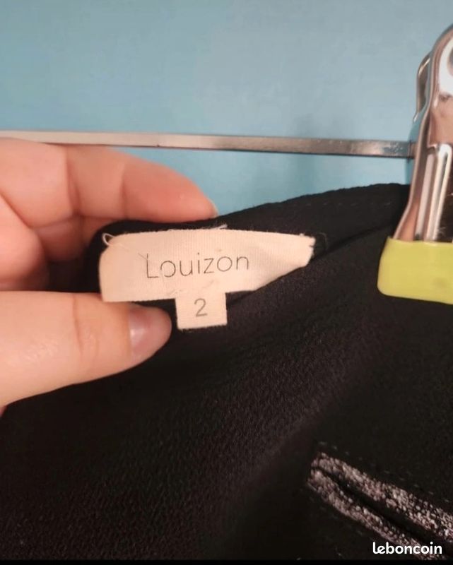 Jupe noir luizon taille 2 soit du M (image 6)