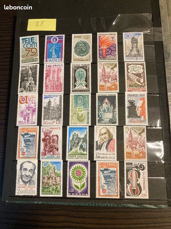 France – Collection De 300 Timbres Différents – Lot Varié Pour Philatélistes Et Curieux