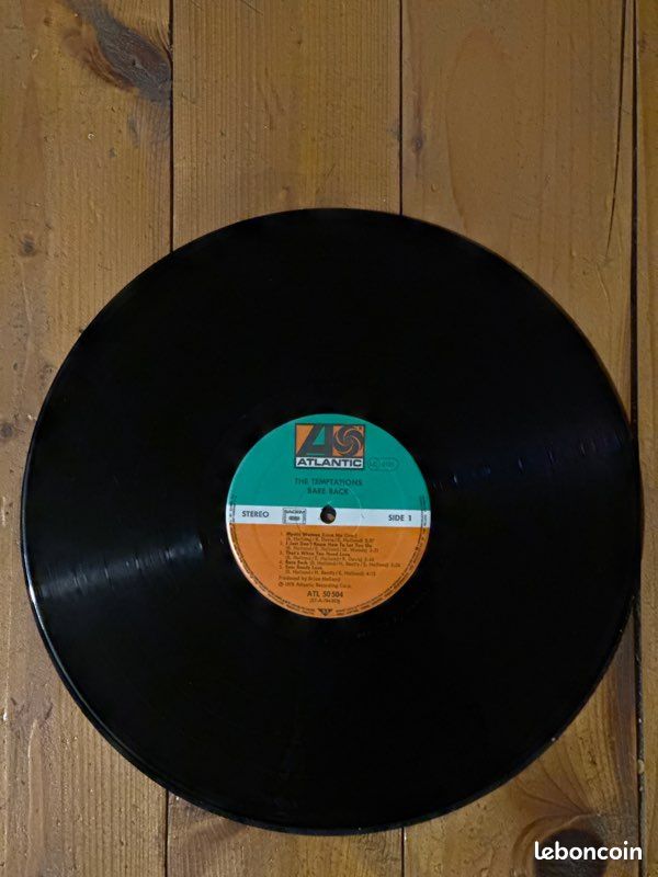 Vinyle 33 tours The Temptations Bareback (image 5)