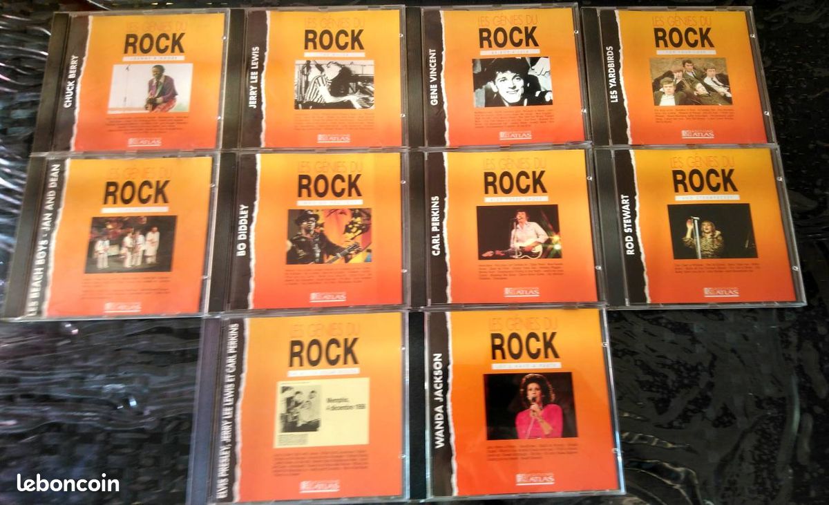 Les Genies du Rock (10 CD) (image 1)