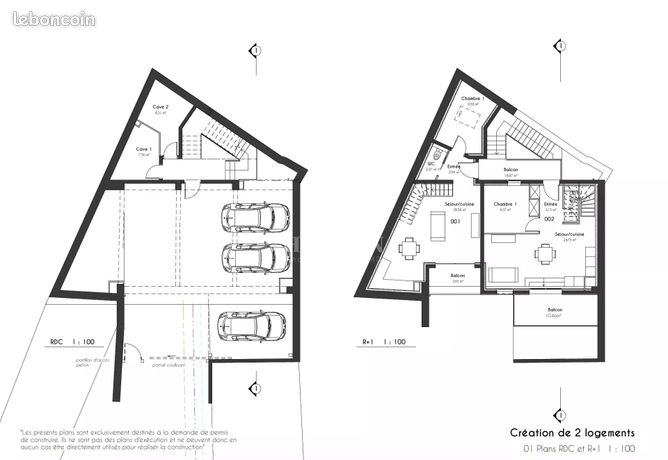 Immeuble 1 pièce 114 m²