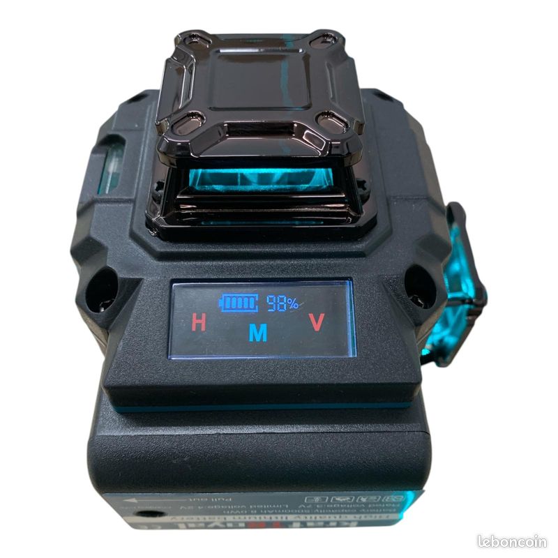 Niveau Laser Vert 16 Lignes ONEVAN Avec Trépied Et 2 Piles - Auto-nivelant