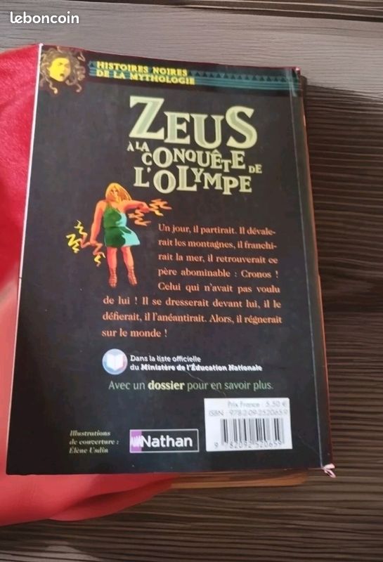 ZEUS à la conquête de l'Olympe - Histoires noires de la Mythologie -Dès 12 ans (image 1)