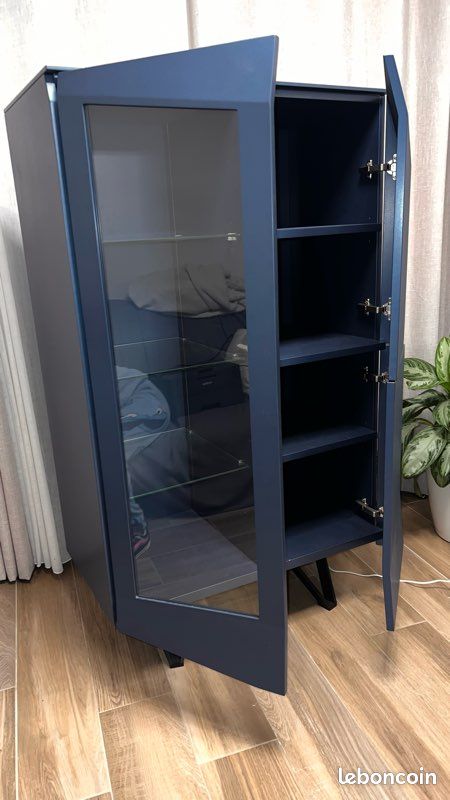 BUFFET MEUBLE DESIGN HAUT GAMME VAISSELIER BAHUT placard armoire bibliothèque (image 8)