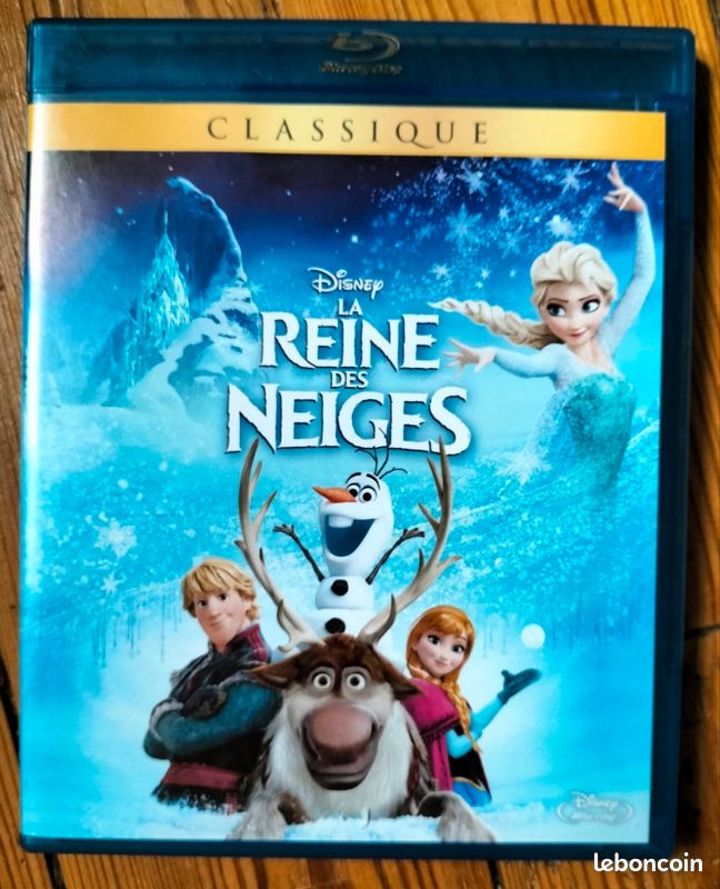 La reine des neiges blu-ray - Walt Disney (image 1)