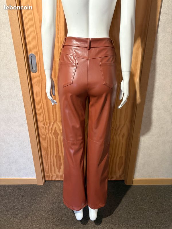 Pantalon simili cuir Shein (image 1)