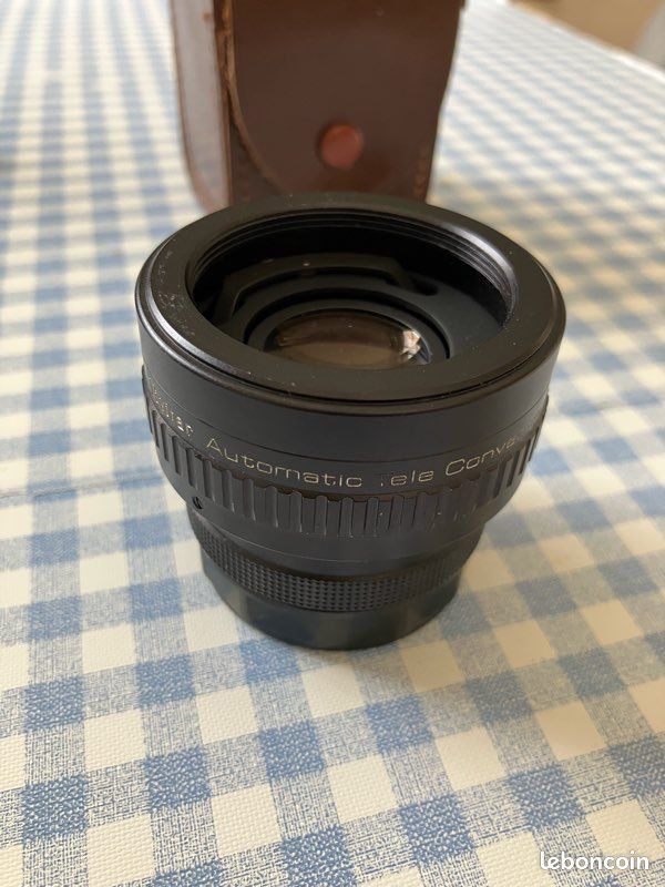 VIVITAR Camera Photo Lens MC Tele Converter 2x PK-A/R-PK w/Case