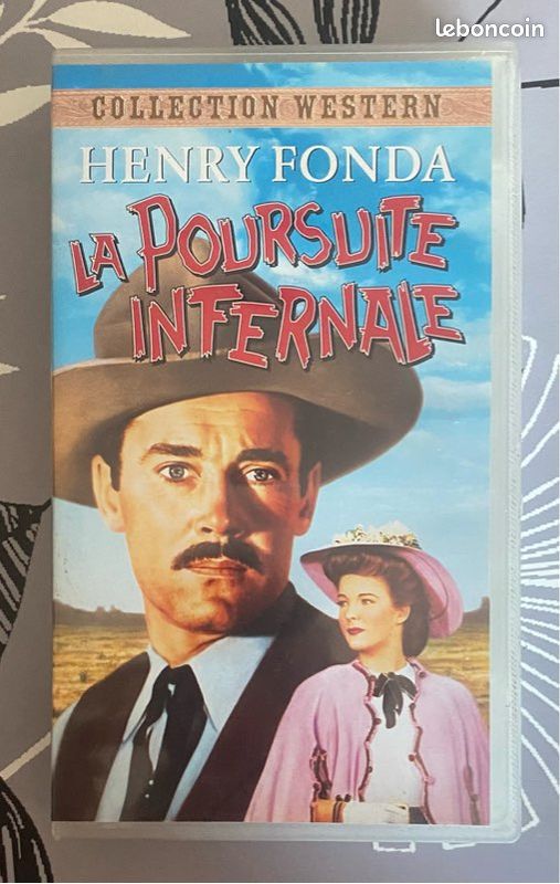 Cassette VHS LA POURSUITE INFERNALE - John Ford (image 1)