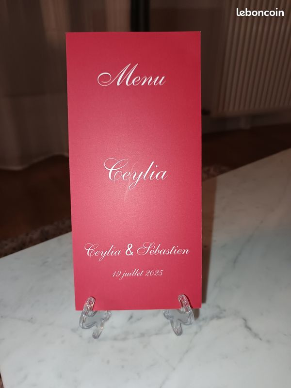 Support assiette, menu, carte... (image 4)