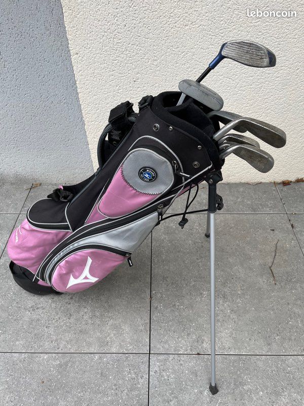 Sac de golf + chariot + série (image 5)