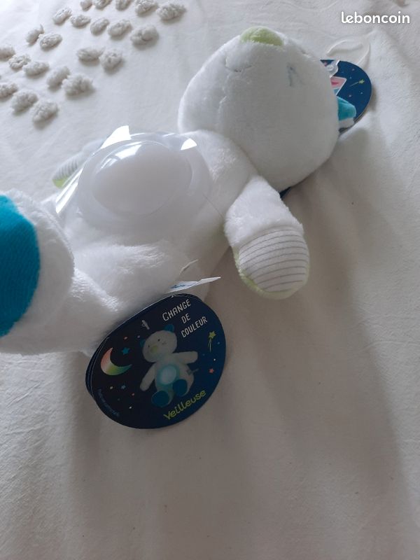 Peluche doudou veilleuse Sucre d'Orge (image 2)