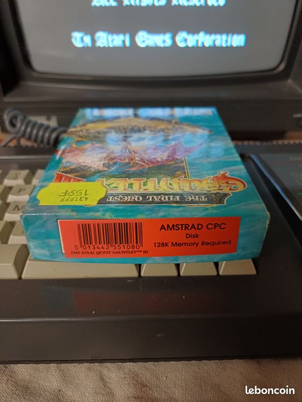 Jeu Amstrad CPC 6128 - Défi Au Tarot Par Coktel Vision - Bon état, Vintage