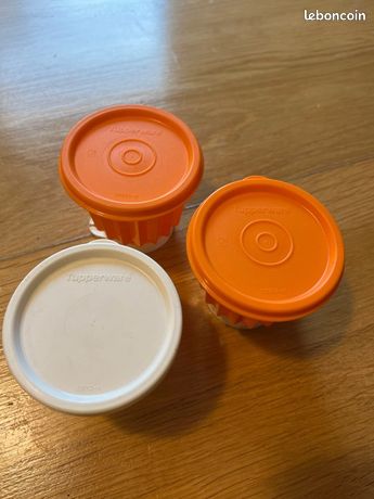 6 Moules à flan Tupperware - Arts de la table