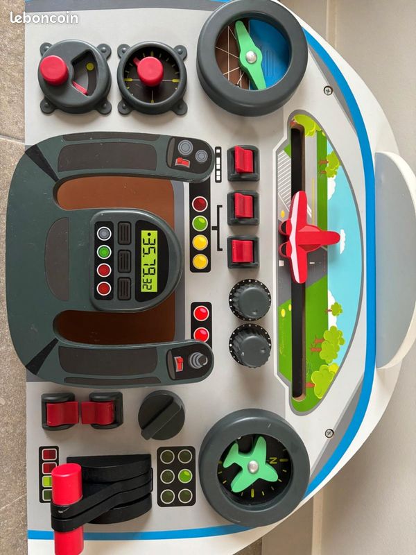 Jeu de conduite enfant avec volant simulation voiture