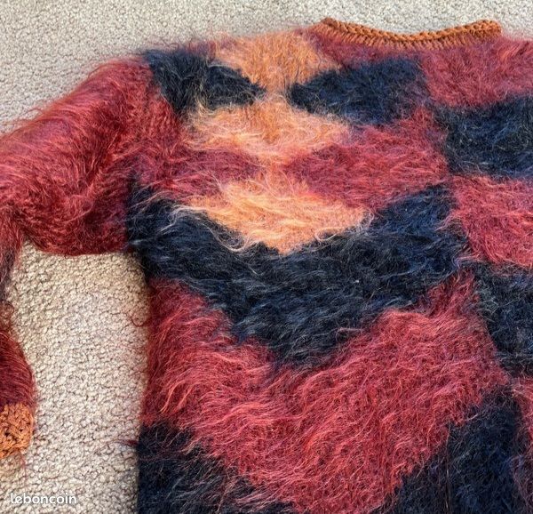 Pull 100% mohair taille L Vêtements