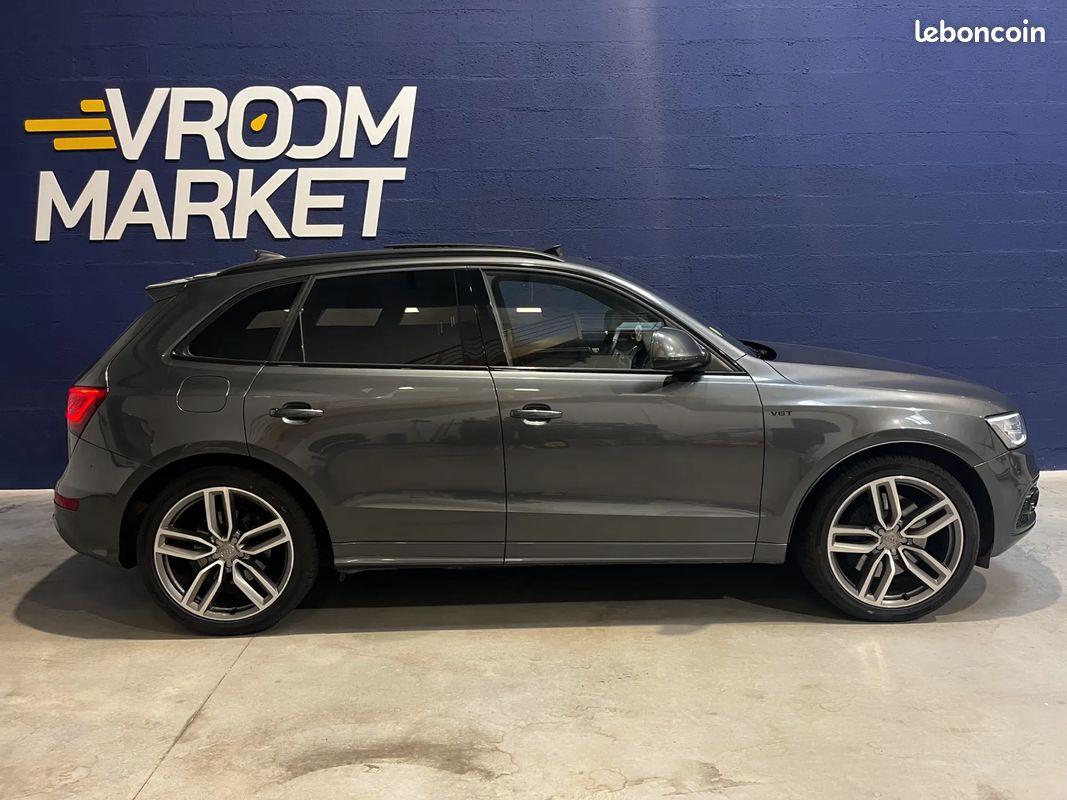AUDI SQ5 3.0 Bi TDI 313 ch Sline - 2014 - Toit ouvrant - B&O - Caméra de recul - Siège Chauffant Av/Ar - Attelage (image 2)