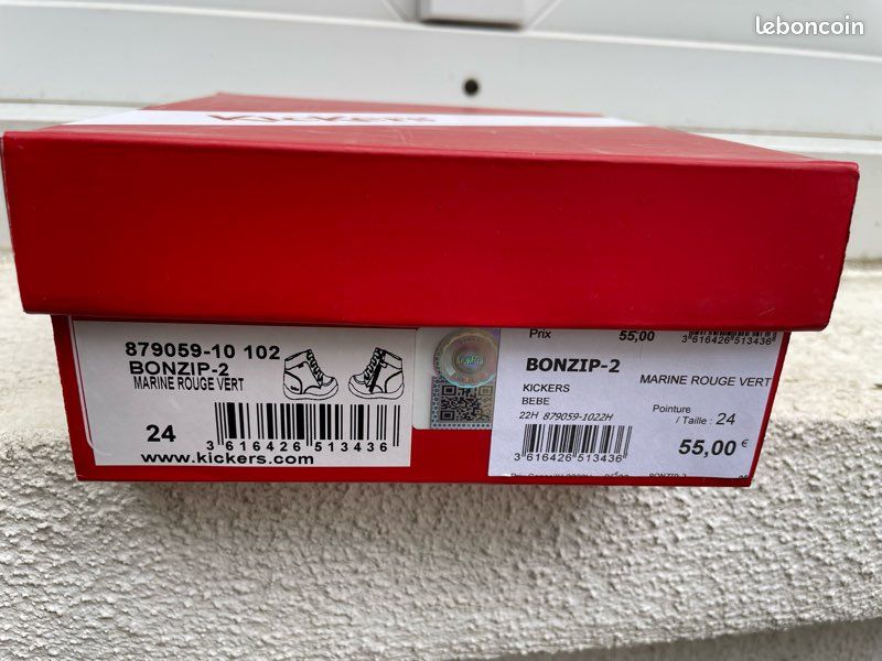 Kickers Bonzip 2 taille 24 (image 5)