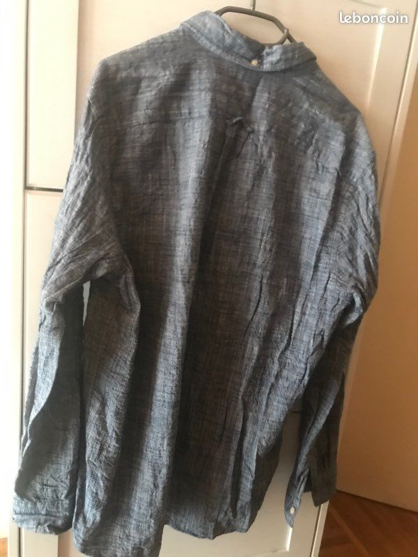 Chemise H&M bleu (image 2)