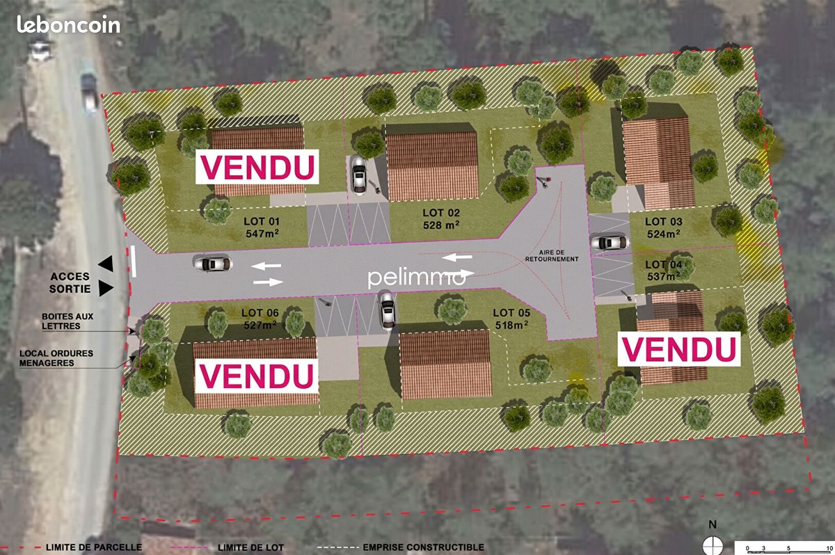Terrain 528 m² · à Lambesc · 528 m² · 199 000 €