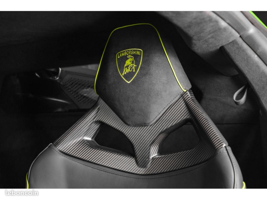 Lamborghini revuelto AD PERSONAM - VERDE CITREA / ROSSO MARS TVA 6.5 V12 1.015CH Baquets (image 14)