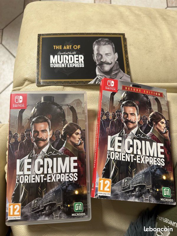 Microids Agatha Christie - Le Crime De L'Orient Express - Deluxe Edition - Jeu Nintendo Switch reconditionné