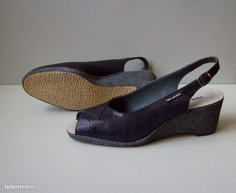 Vintage Ted Lapidus 🗼 Sandales Taille 38 (image 3)
