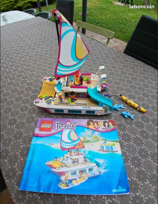 Ensemble Lego Friends Le catamaran set 41317 Jeux Jouets
