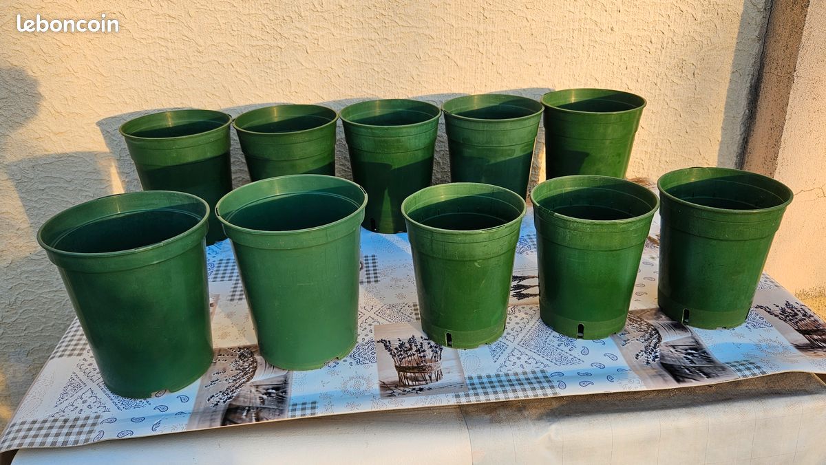 10 pots de fleuristes verts, Neufs …lot33 (image 5)