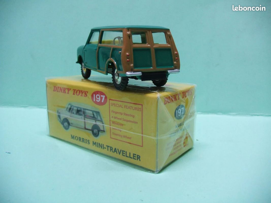 Dinky Toys 470 Fourgon Austin Shell BP 1/43 - Rouge Et Vert, Angleterre 1964