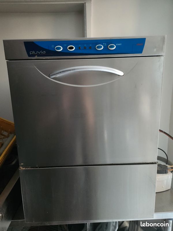 Vends lave-vaisselle professionnel PLUVIA, entièrement en inox (image 1)