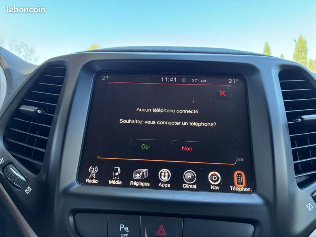 JEEP CHEROKEE 2.2 MultiJet 200 - Night Eagle - Garantie 12 mois (image 19)