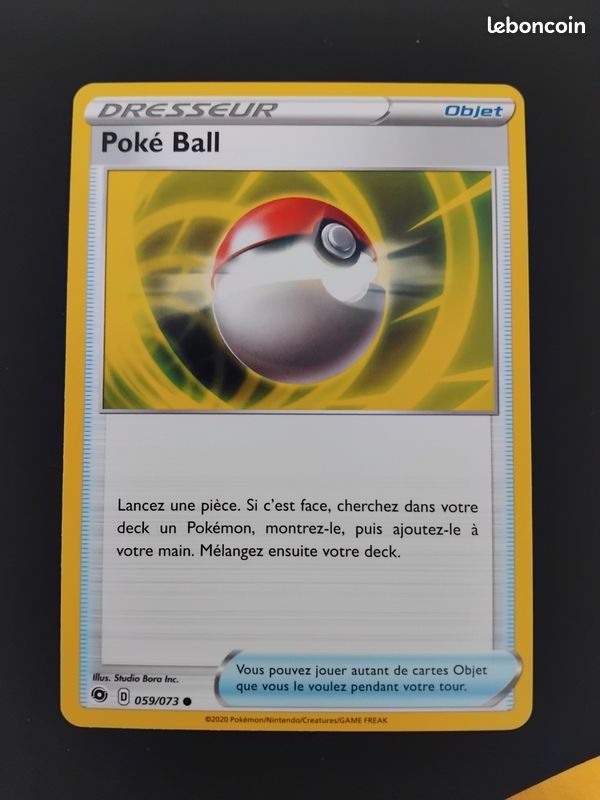 Carte pokémon poke ball 059/073 (image 1)