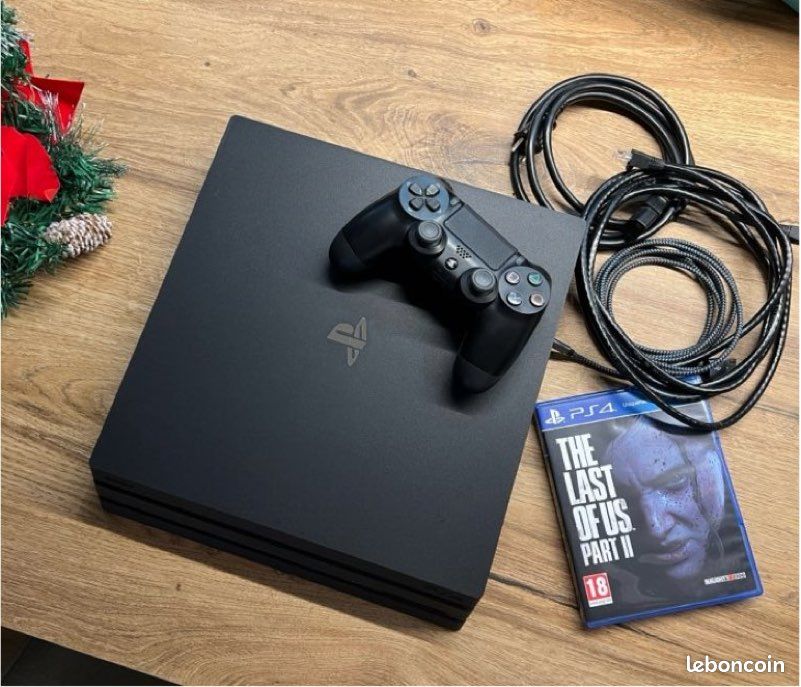 PlayStation 4 Pro - Console Avec The Last Of Us Part II, Comme Neuve