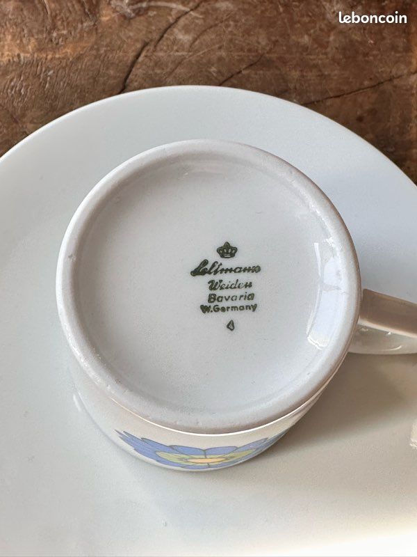3 tasses anciennes Seltmann Weiden (image 4)