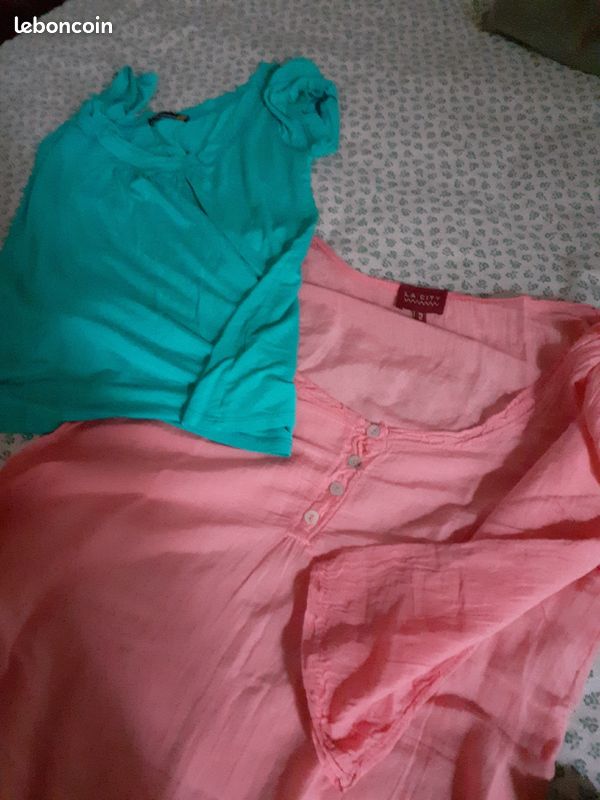 Lot de 10 vêtements femme taille S (image 5)