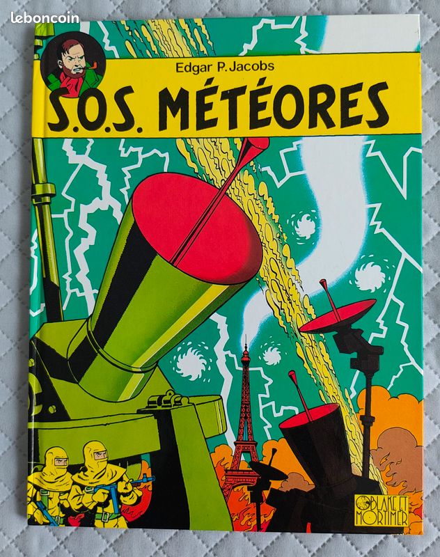 Collection de 7 BD Blake & Mortimer Par Edgar Jacobs (image 1)