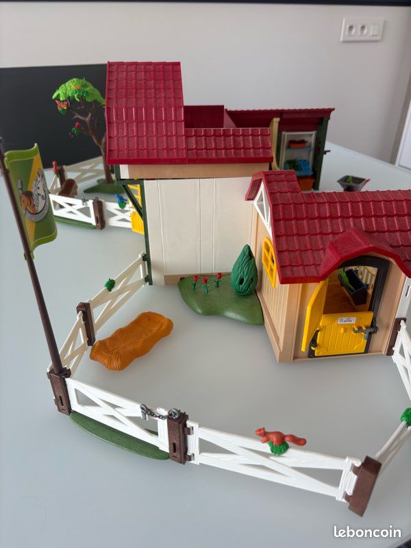Lit De Paille Playmobil 6926 - 10 Cm X 10 Cm, état Neuf, Pièce Détachée Pour Figurines