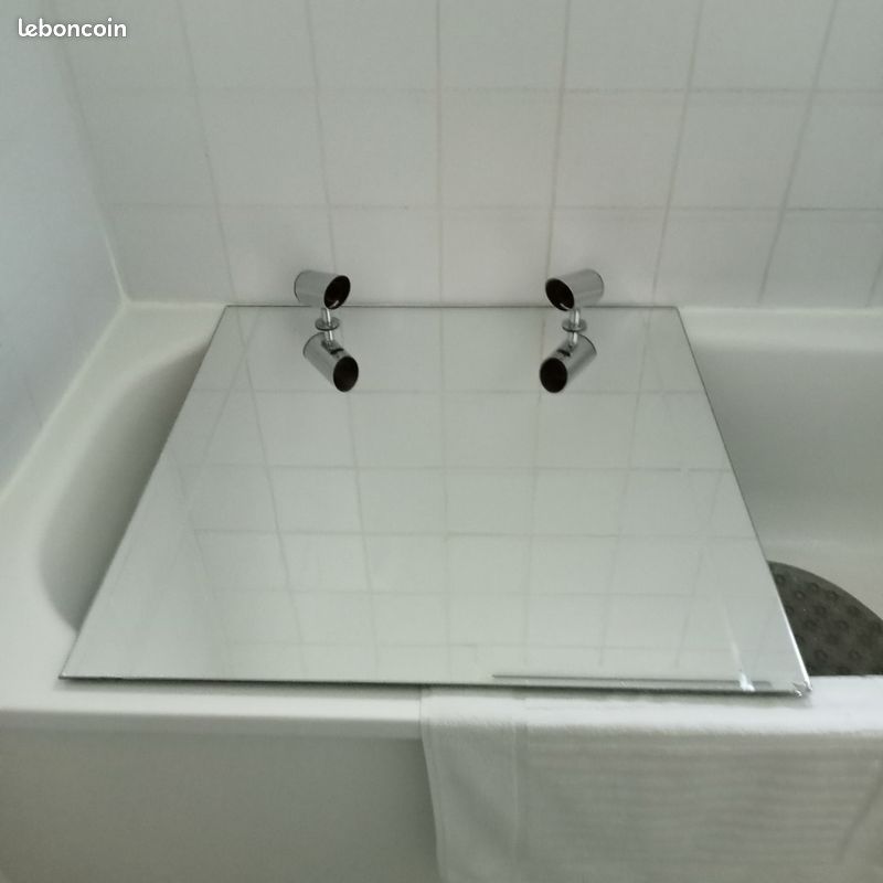 Miroir de salle de bain avec 2 spots intégré (image 2)